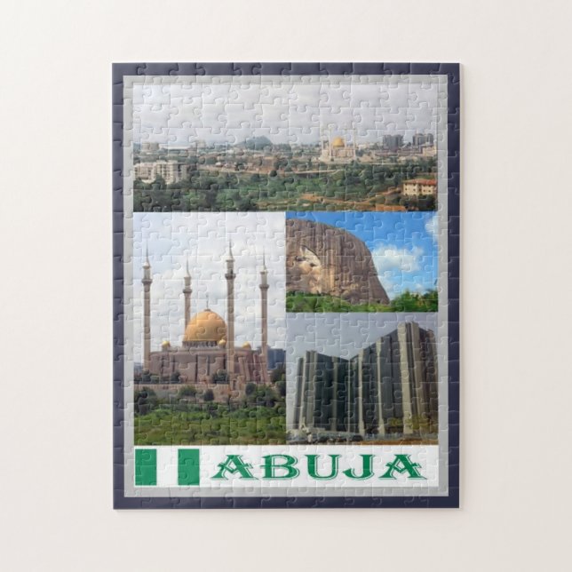 Abuja - Nigeria - Mosaik - (Vertikal)