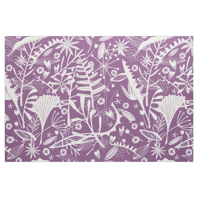Abundance Botanical Berry Fabric Stoff (Yard (91,4 cm))