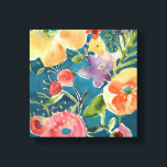 Abundant Florals I Leinwanddruck<br><div class="desc">Überall Florals I von Chariklia Zarris. Diese Blume wurden in einem Aquarellstil in verschiedenen Formen und Farben hergestellt. | 144503FN</div>