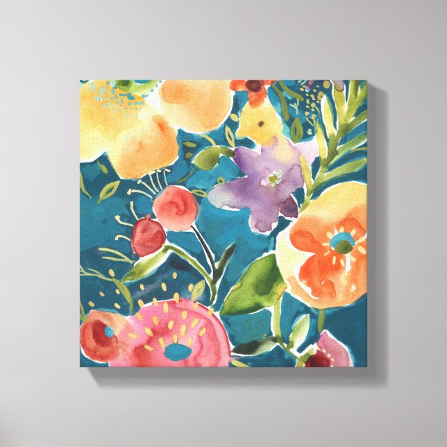 Abundant Florals I Leinwanddruck (Vorderseite)