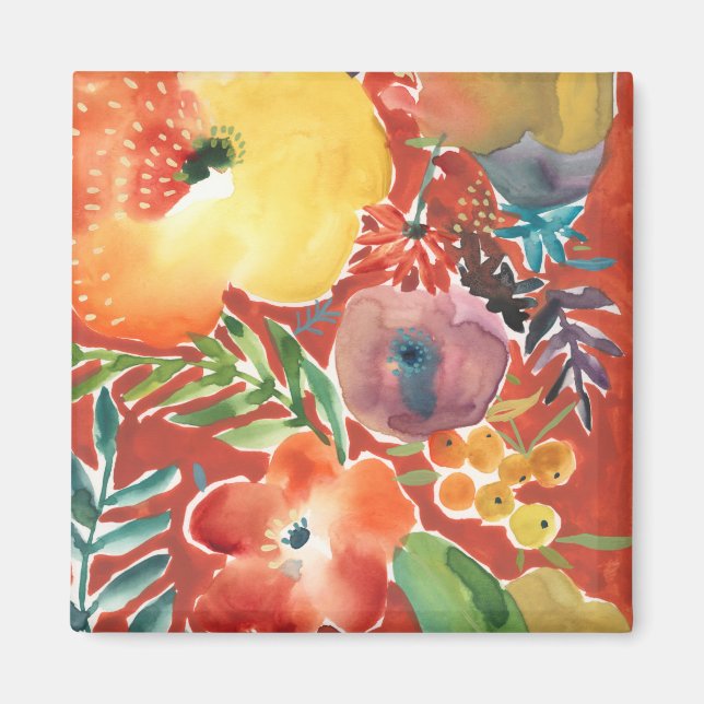 Abundant Florals III Magnet (Vorne)