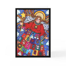 Abundant Segen Weihnachts-Angel-Karte