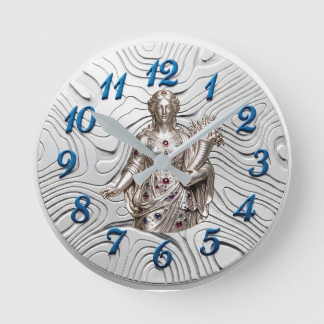 Abundia Glück und Wohlstand Uhr       (Vorderseite)