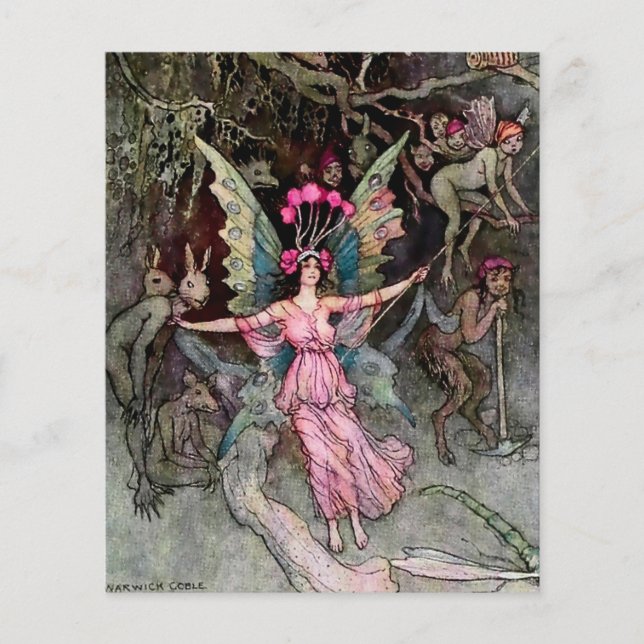 "Abwärts" von Warwick Goble (Vorderseite)