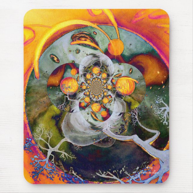 Abwechselnde Welt 1 Mousepad (Vorne)