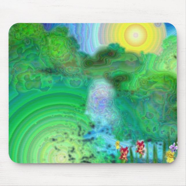 Abwechselnde Welt Mousepad (Vorne)