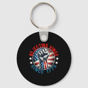Abweisende Könige seit 1776 Handgriff Design Schlüsselanhänger