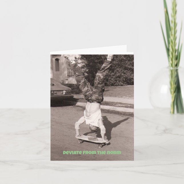 Abweiskarte Karte (Vorderseite)