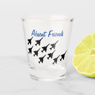 Abwesende Freunde Shot Glass F4 Schnapsglas