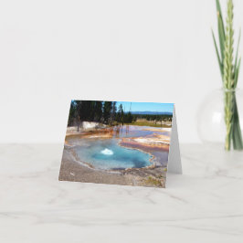 Abyss Pool Hot Springs Yellowstone Nationalpark