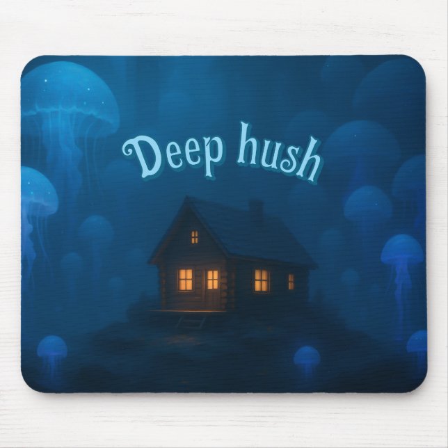 Abyssal Cabin Jellyfish Mousepad (Vorne)