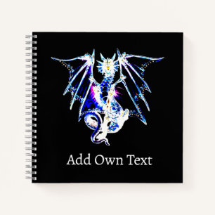 Abyssaler Ozean Drache Meerestier Mythische Kreatu Notizbuch