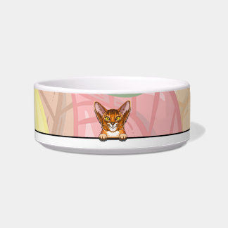 Abyssinian Cat Pet Bowl Napf