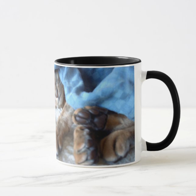 Abyssinian Chat Sleeping Tasse (Rechts)