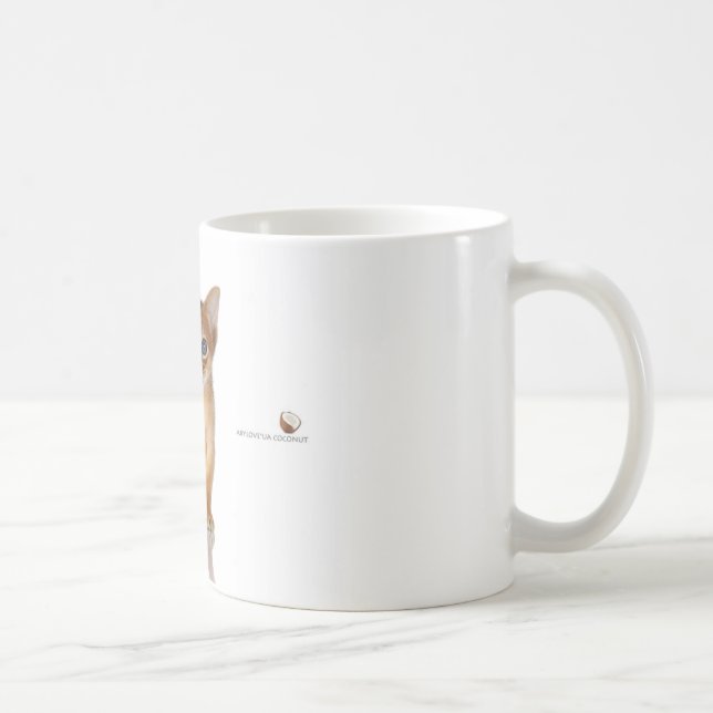 Abyssinische Katze Kaffeetasse (Rechts)