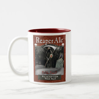 Abzahlungs-rote Ale-Tasse Zweifarbige Tasse