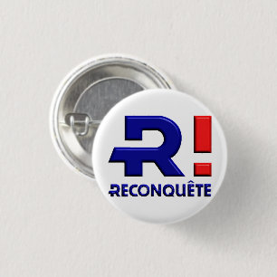 Abzeichen 32 mm, Membre Pionnier de Reconquête Button