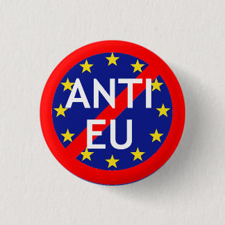 Abzeichen Anti-EU Button