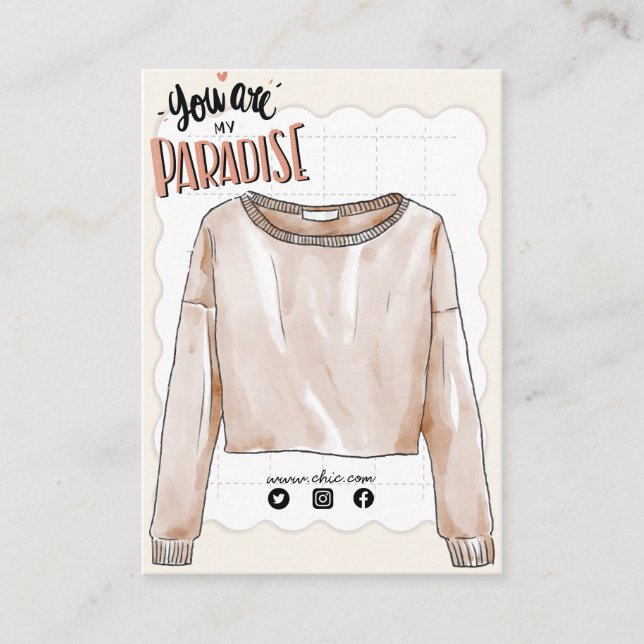 Abzeichen-Anzeigekarte Visitenkarte (Vorderseite)