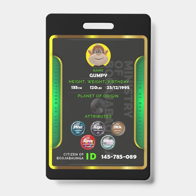 Abzeichen  ausweis (Vorderseite)