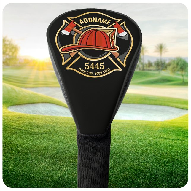 Abzeichen der Abteilung Feuerwehr ADD Golf Headcover (Von Creator hochgeladen)