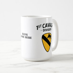 Abzeichen der Cavalry Division Kaffeetasse