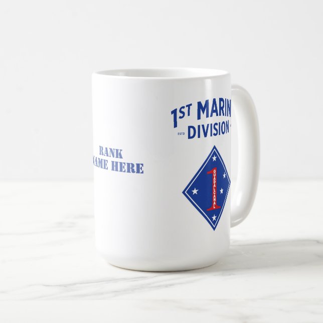 Abzeichen der ersten Schifffahrt (anpassbar) Kaffeetasse (VorderseiteRechts)