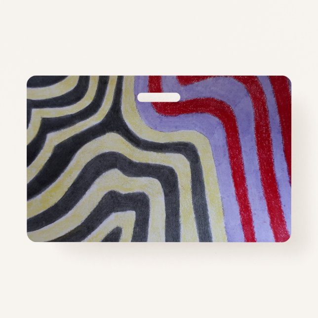 Abzeichen der FarbWaves Ausweis (Vorderseite)