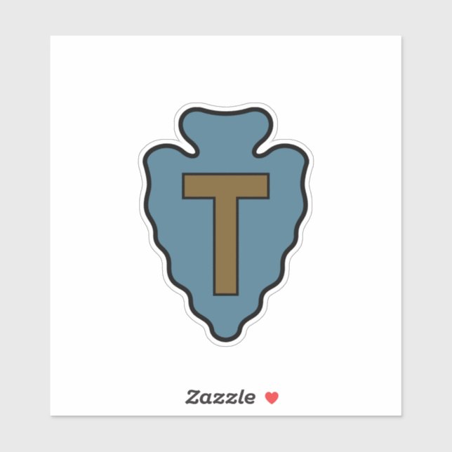 Abzeichen der Infanterie Aufkleber (Blatt)