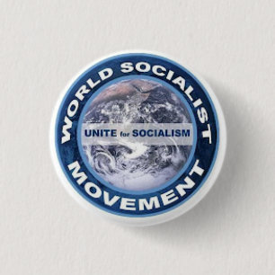 Abzeichen der Weltsozialistischen Bewegung Button