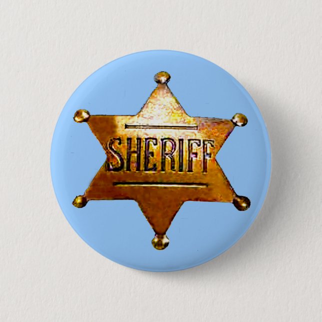 Abzeichen des antiken Sheriffs Button (Vorderseite)