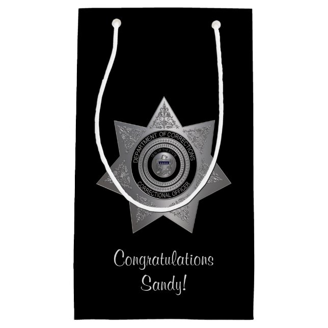 Abzeichen des Anweisungsbefugten, Silver-Black-Gif Kleine Geschenktüte (Vorderseite)