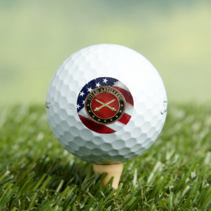 Abzeichen des Feldartilleriezweigs Sonderausgabe Golfball