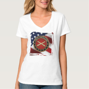Abzeichen des Feldartilleriezweigs Sonderausgabe T-Shirt