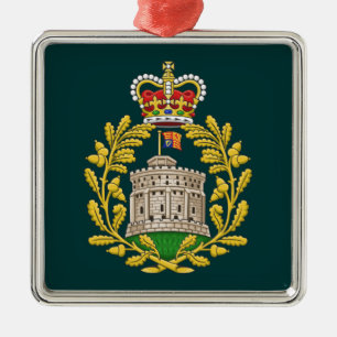 Abzeichen des Hauses von Windsor Ornament Aus Metall