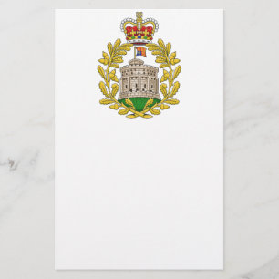 Abzeichen des Hauses Windsor Briefpapier