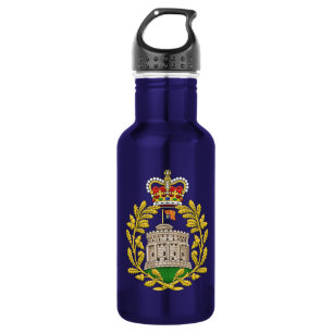 Abzeichen des Hauses Windsor Edelstahlflasche