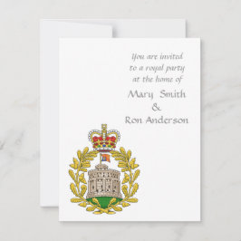 Abzeichen des Hauses Windsor Einladung