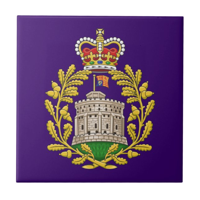 Abzeichen des Hauses Windsor Fliese (Vorderseite)