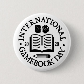Abzeichen des Internationalen Gamebook-Tages Button