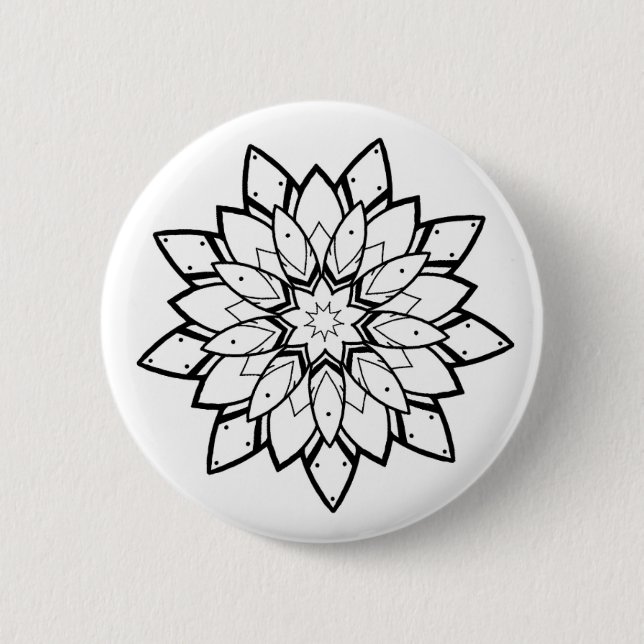 Abzeichen des Mandala-II Button (Vorderseite)