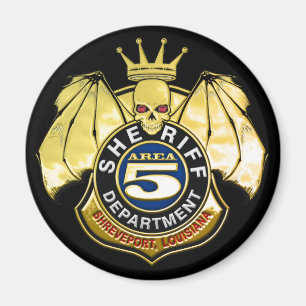 Abzeichen des Sheriff-Bereichs-5 Magnet