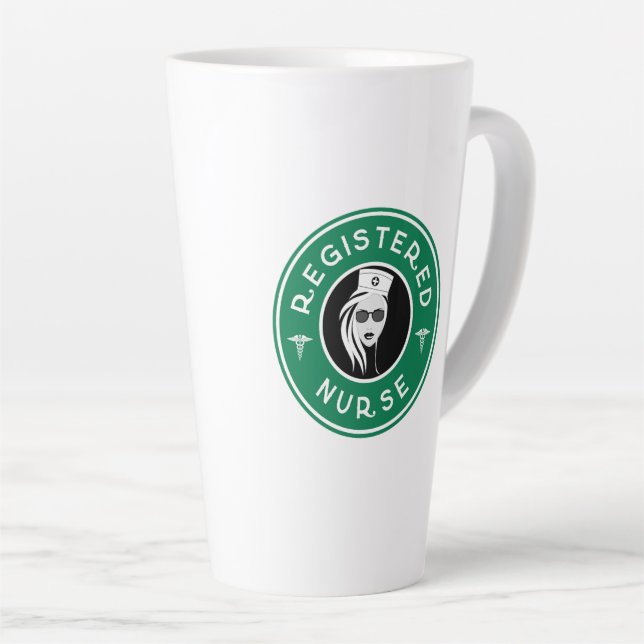 Abzeichen-Design für registrierte Krankenwagen Milchtasse (Rechte Ecke)