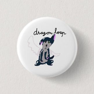 Abzeichen Dragon Loup Button