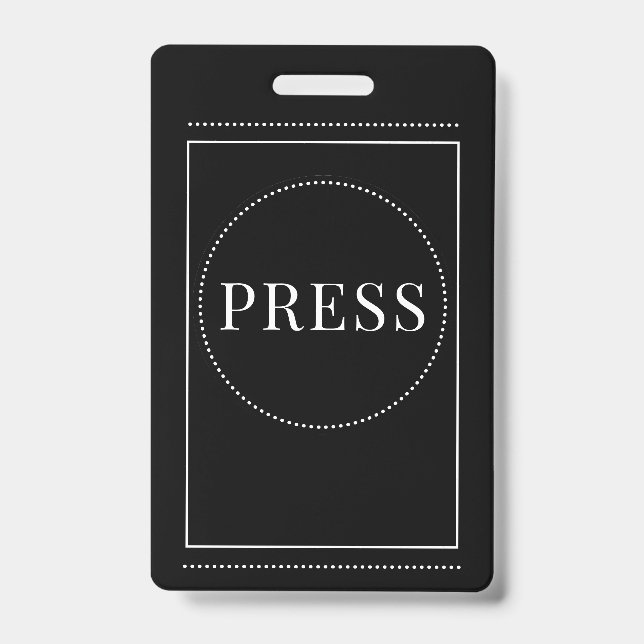 Abzeichen drücken ausweis (Vorderseite)