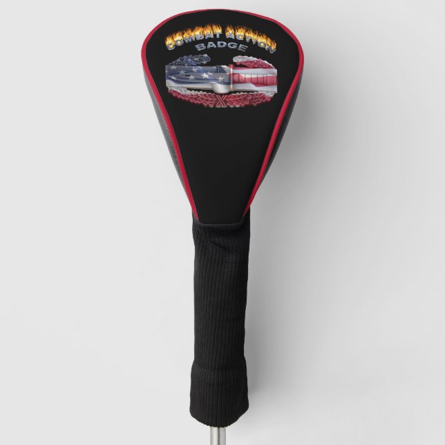 Abzeichen "Flammen" der Kampfaktion Golf Headcover (Vorderseite)
