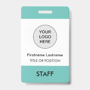 Abzeichen für Aquamarine Firmenlogos Name des Mita Ausweis