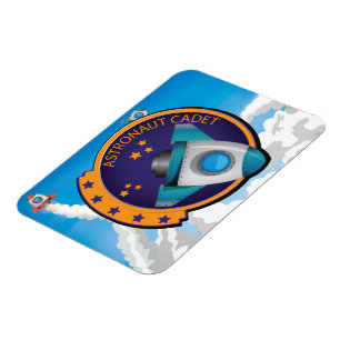 Abzeichen für Astronautenanwärter Magnet