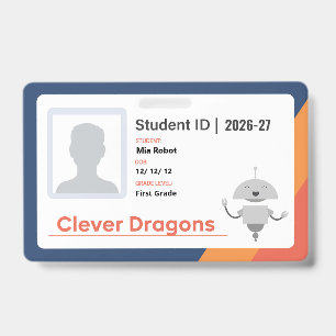 Abzeichen für clevere Drachen 26-27 Ausweis