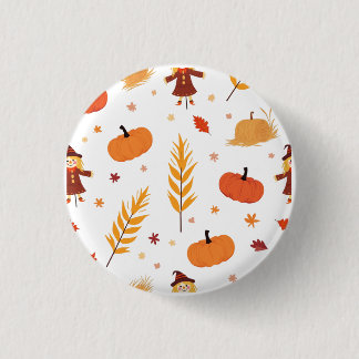Abzeichen für das Button des Autumn Pumpkin Patter